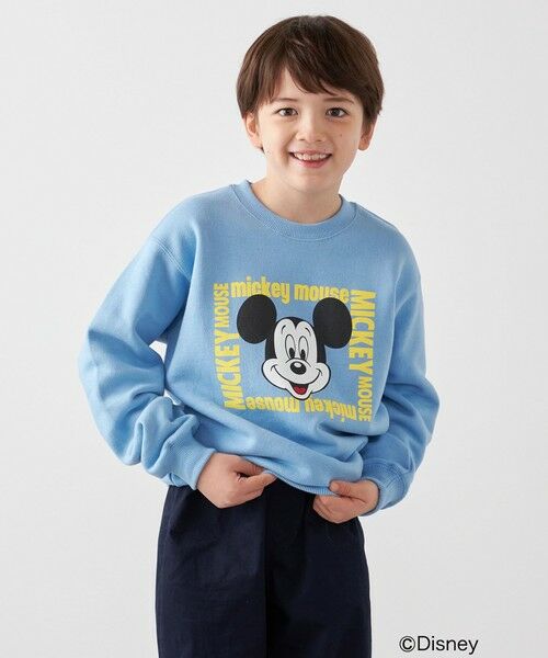 SHIPS / シップス スウェット | 【SHIPS any別注】GOOD ROCK SPEED/ミッキーマウス/プリント スウェット<KIDS> | 詳細12