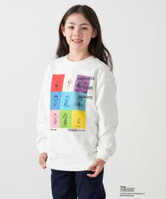 SHIPS / シップス スウェット | SHIPS any: SNOOPY コラボ 75th ブロック グラフィック プリント スウェット <KIDS>