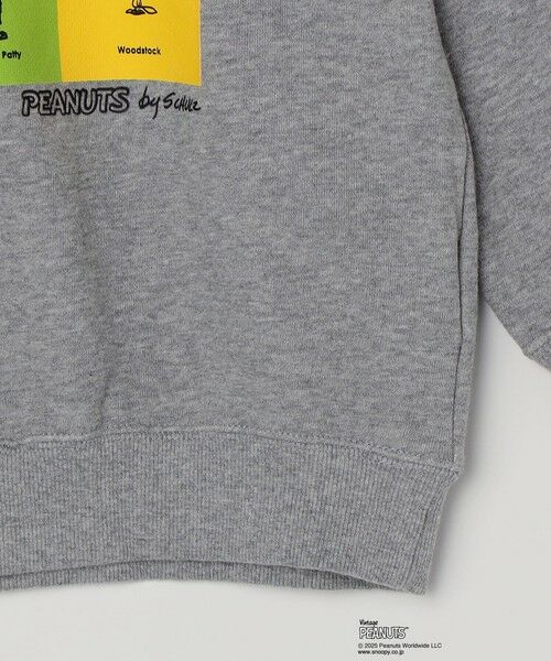 SHIPS / シップス スウェット | SHIPS any: SNOOPY コラボ 75th ブロック グラフィック プリント スウェット <KIDS> | 詳細18