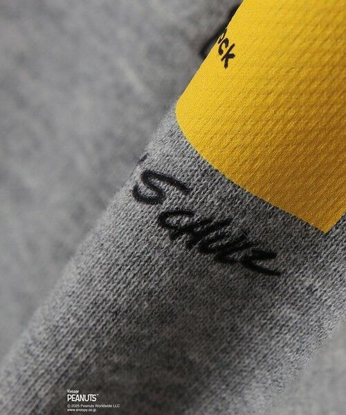 SHIPS / シップス スウェット | SHIPS any: SNOOPY コラボ 75th ブロック グラフィック プリント スウェット <KIDS> | 詳細20