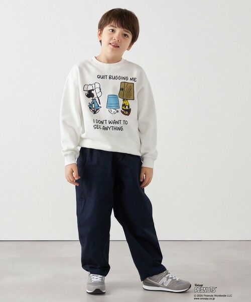 SHIPS / シップス スウェット | SHIPS any: SNOOPY コラボ NOT THERE グラフィック プリント スウェット <KIDS> | 詳細1