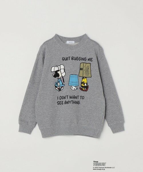 SHIPS / シップス スウェット | SHIPS any: SNOOPY コラボ NOT THERE グラフィック プリント スウェット <KIDS> | 詳細13