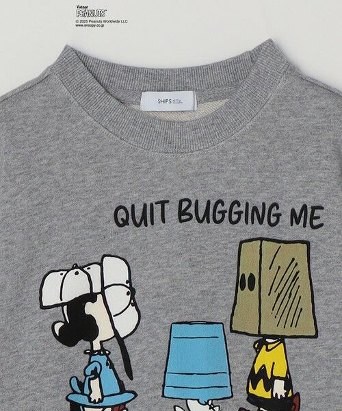 SHIPS / シップス スウェット | SHIPS any: SNOOPY コラボ NOT THERE グラフィック プリント スウェット <KIDS> | 詳細15