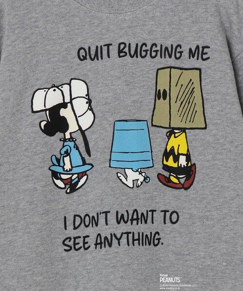 SHIPS / シップス スウェット | SHIPS any: SNOOPY コラボ NOT THERE グラフィック プリント スウェット <KIDS> | 詳細19