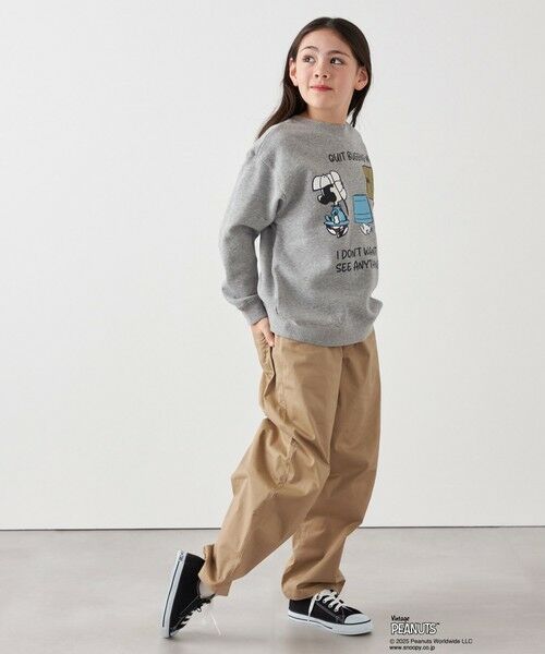 SHIPS / シップス スウェット | SHIPS any: SNOOPY コラボ NOT THERE グラフィック プリント スウェット <KIDS> | 詳細9