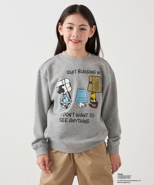 SHIPS / シップス スウェット | SHIPS any: SNOOPY コラボ NOT THERE グラフィック プリント スウェット <KIDS> | 詳細10