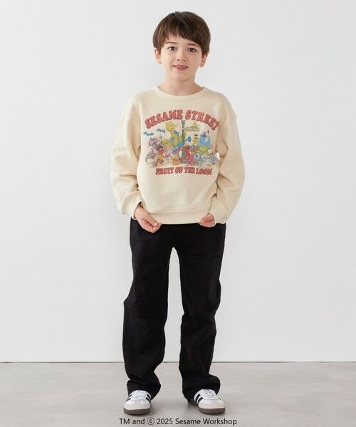 SHIPS / シップス スウェット | SESAME STREET meets FRUIT OF THE LOOM: プリント スウェット<KIDS> | 詳細1