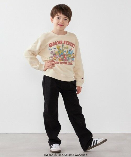 SHIPS / シップス スウェット | SESAME STREET meets FRUIT OF THE LOOM: プリント スウェット<KIDS> | 詳細2
