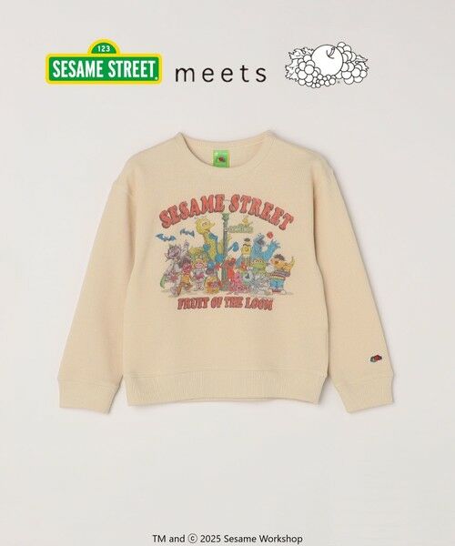 SHIPS / シップス スウェット | SESAME STREET meets FRUIT OF THE LOOM: プリント スウェット<KIDS> | 詳細6