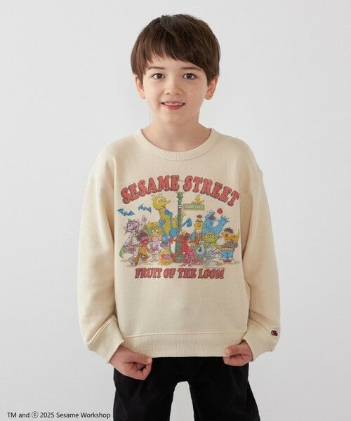 SHIPS / シップス スウェット | SESAME STREET meets FRUIT OF THE LOOM: プリント スウェット<KIDS> | 詳細3