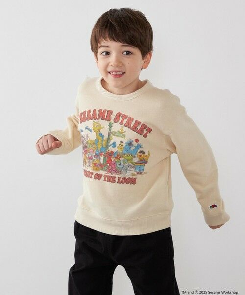 SHIPS / シップス スウェット | SESAME STREET meets FRUIT OF THE LOOM: プリント スウェット<KIDS> | 詳細4