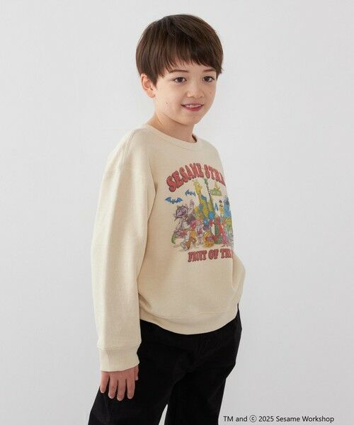 SHIPS / シップス スウェット | SESAME STREET meets FRUIT OF THE LOOM: プリント スウェット<KIDS> | 詳細5