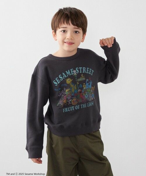 SHIPS / シップス スウェット | SESAME STREET meets FRUIT OF THE LOOM: プリント スウェット<KIDS> | 詳細12