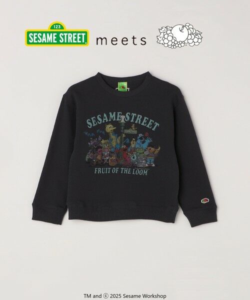 SHIPS / シップス スウェット | SESAME STREET meets FRUIT OF THE LOOM: プリント スウェット<KIDS> | 詳細13
