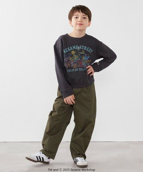 SHIPS / シップス スウェット | SESAME STREET meets FRUIT OF THE LOOM: プリント スウェット<KIDS> | 詳細8