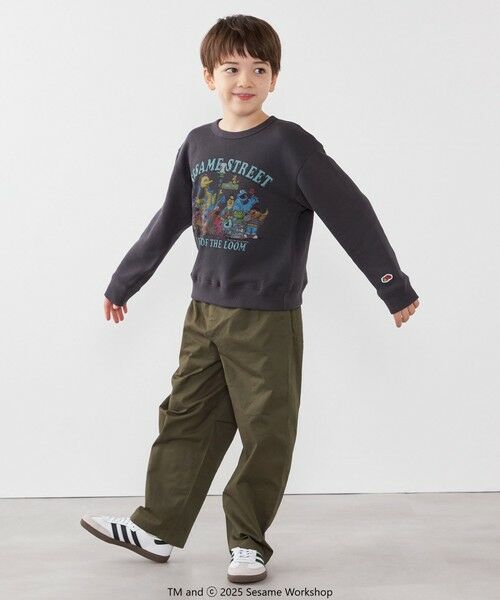 SHIPS / シップス スウェット | SESAME STREET meets FRUIT OF THE LOOM: プリント スウェット<KIDS> | 詳細9