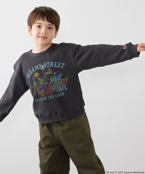 SHIPS / シップス スウェット | SESAME STREET meets FRUIT OF THE LOOM: プリント スウェット<KIDS> | 詳細10