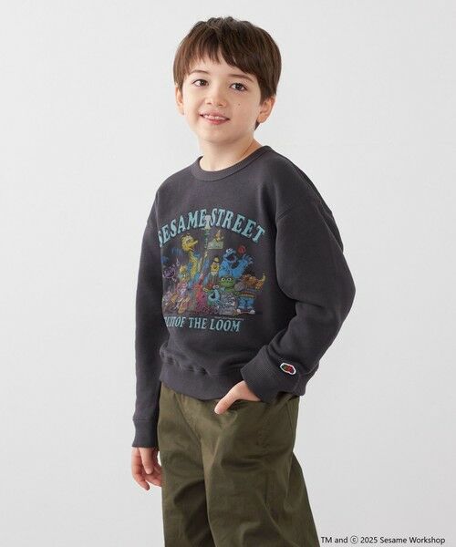 SHIPS / シップス スウェット | SESAME STREET meets FRUIT OF THE LOOM: プリント スウェット<KIDS> | 詳細11