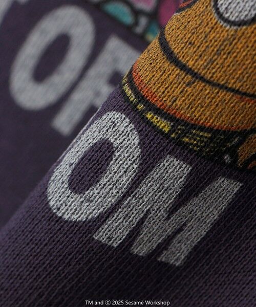 SHIPS / シップス スウェット | SESAME STREET meets FRUIT OF THE LOOM: ブロック プリント スウェット<KIDS> | 詳細19