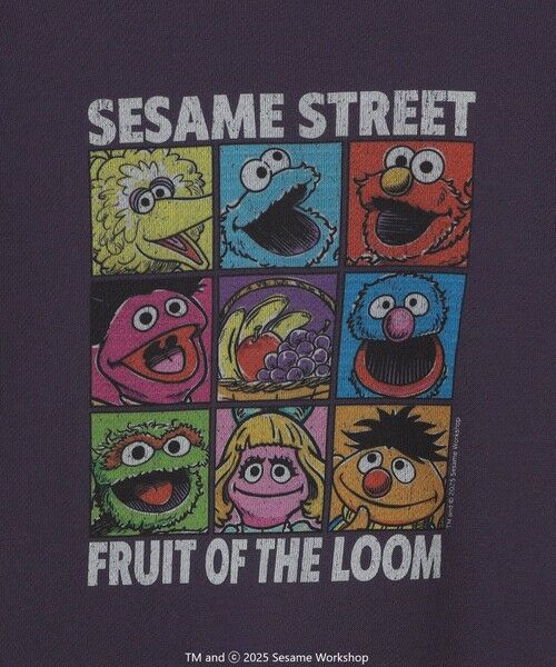 SHIPS / シップス スウェット | SESAME STREET meets FRUIT OF THE LOOM: ブロック プリント スウェット<KIDS> | 詳細20