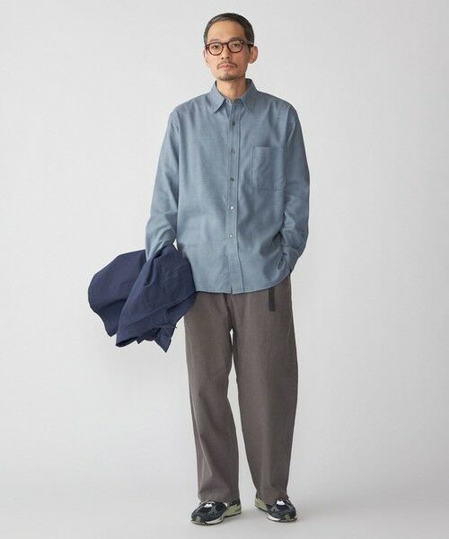 SHIPS / シップス シャツ・ブラウス | SHIPS: ミツマサ コットン ウール レギュラーカラー シャツ | 詳細5