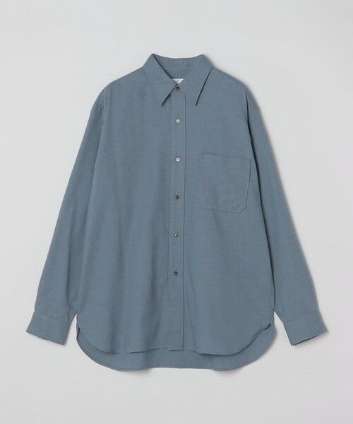SHIPS / シップス シャツ・ブラウス | SHIPS: ミツマサ コットン ウール レギュラーカラー シャツ | 詳細7