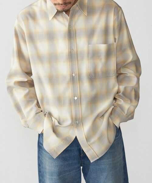 SHIPS / シップス シャツ・ブラウス | SHIPS: ミツマサ コットン ウール レギュラーカラー シャツ（その他）