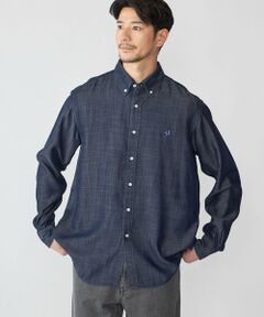 SHIPS / シップス シャツ・ブラウス | 【WEB限定】SHIPS:〈手洗い可能〉リヨセル エア ボタンダウン デニムライク シャツ