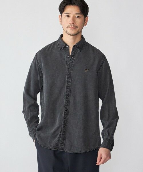 SHIPS / シップス シャツ・ブラウス | 【WEB限定】SHIPS:〈手洗い可能〉リヨセル エア ボタンダウン デニムライク シャツ | 詳細2