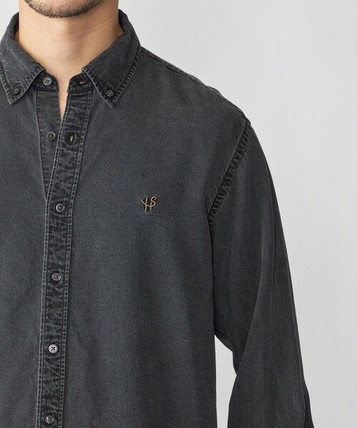 SHIPS / シップス シャツ・ブラウス | 【WEB限定】SHIPS:〈手洗い可能〉リヨセル エア ボタンダウン デニムライク シャツ | 詳細3