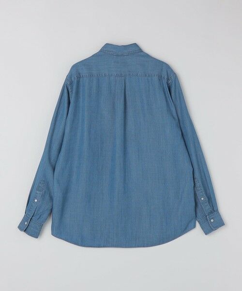 SHIPS / シップス シャツ・ブラウス | 【WEB限定】SHIPS:〈手洗い可能〉リヨセル エア ボタンダウン デニムライク シャツ | 詳細18