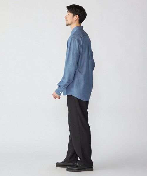 SHIPS / シップス シャツ・ブラウス | 【WEB限定】SHIPS:〈手洗い可能〉リヨセル エア ボタンダウン デニムライク シャツ | 詳細7