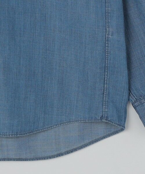 SHIPS / シップス シャツ・ブラウス | 【WEB限定】SHIPS:〈手洗い可能〉リヨセル エア ボタンダウン デニムライク シャツ | 詳細21