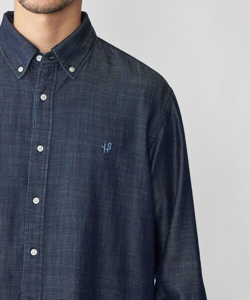 SHIPS / シップス シャツ・ブラウス | 【WEB限定】SHIPS:〈手洗い可能〉リヨセル エア ボタンダウン デニムライク シャツ | 詳細24