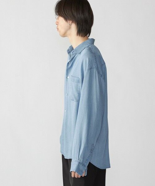 SHIPS / シップス シャツ・ブラウス | City Ambient Products: レギュラー ドレープ デニム ロング スリーブ シャツ | 詳細6