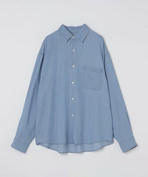 SHIPS / シップス シャツ・ブラウス | City Ambient Products: レギュラー ドレープ デニム ロング スリーブ シャツ | 詳細21