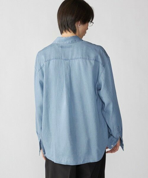 SHIPS / シップス シャツ・ブラウス | City Ambient Products: レギュラー ドレープ デニム ロング スリーブ シャツ | 詳細7
