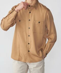 SHIPS / シップス シャツ・ブラウス | SHIPS: 〈手洗い可能〉リヨセル レギュラーカラー シャツ