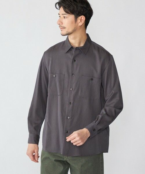 SHIPS / シップス シャツ・ブラウス | SHIPS: 〈手洗い可能〉リヨセル レギュラーカラー シャツ | 詳細5