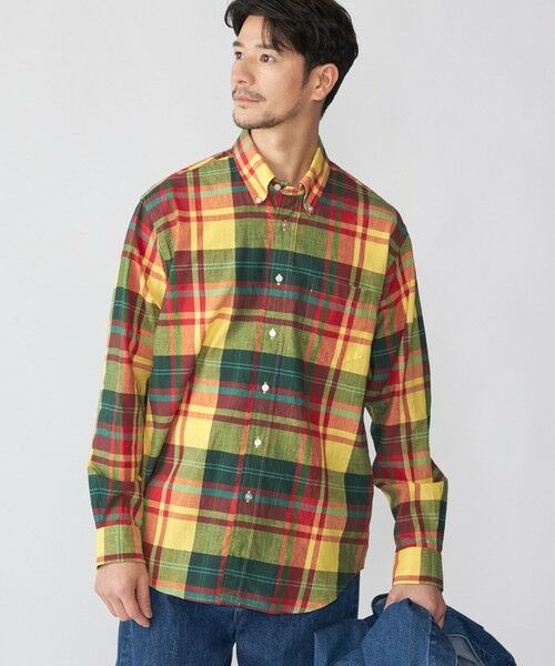 SHIPS / シップス シャツ・ブラウス | SHIPS: AUTHENTIC マドラスチェック ボタンダウン シャツ | 詳細5
