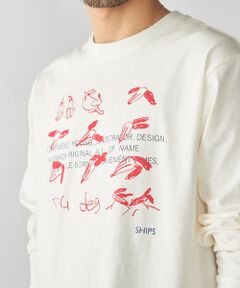 SHIPS / シップス Tシャツ | 【WEB限定/SHIPS別注】CONVENIENCEYOUNG: DOG LS T