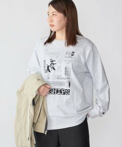 SHIPS / シップス Tシャツ | 【WEB限定/SHIPS/RUSSELL ATHLETIC別注】 CONVENIENCEYOUNG: LS TEE