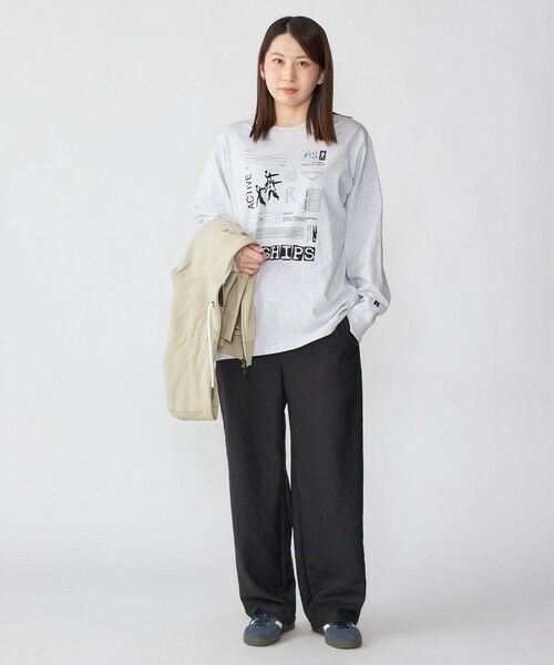 SHIPS / シップス Tシャツ | 【WEB限定/SHIPS/RUSSELL ATHLETIC別注】 CONVENIENCEYOUNG: LS TEE | 詳細1