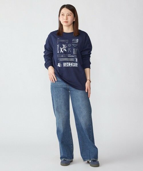 SHIPS / シップス Tシャツ | 【WEB限定/SHIPS/RUSSELL ATHLETIC別注】 CONVENIENCEYOUNG: LS TEE | 詳細7