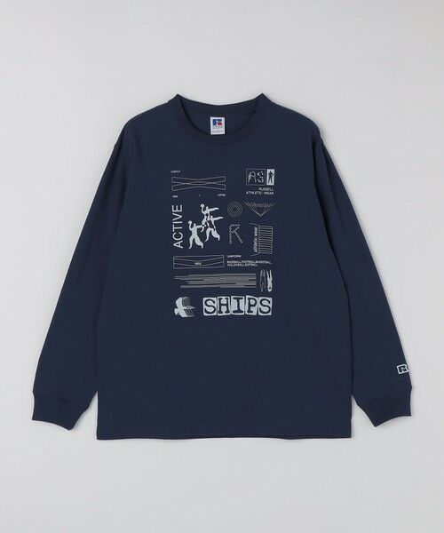 SHIPS / シップス Tシャツ | 【WEB限定/SHIPS/RUSSELL ATHLETIC別注】 CONVENIENCEYOUNG: LS TEE | 詳細17