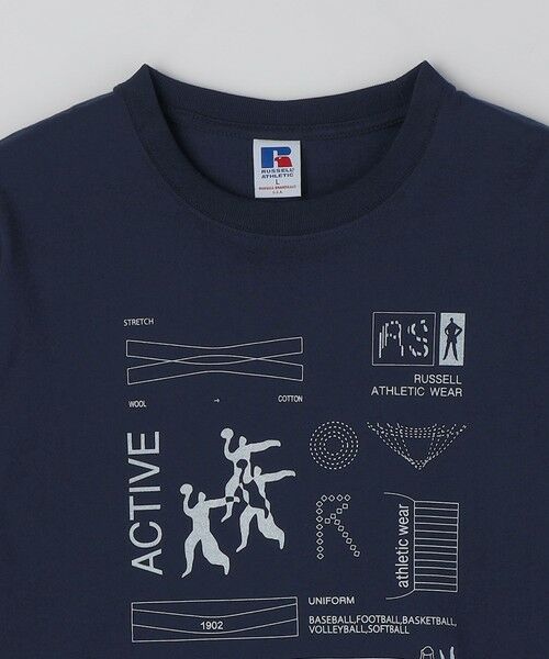 SHIPS / シップス Tシャツ | 【WEB限定/SHIPS/RUSSELL ATHLETIC別注】 CONVENIENCEYOUNG: LS TEE | 詳細19