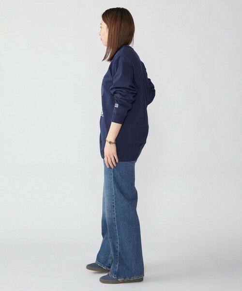 SHIPS / シップス Tシャツ | 【WEB限定/SHIPS/RUSSELL ATHLETIC別注】 CONVENIENCEYOUNG: LS TEE | 詳細8