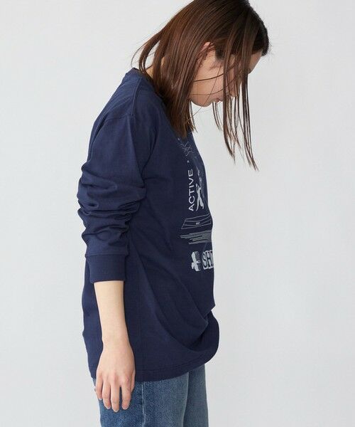 SHIPS / シップス Tシャツ | 【WEB限定/SHIPS/RUSSELL ATHLETIC別注】 CONVENIENCEYOUNG: LS TEE | 詳細14