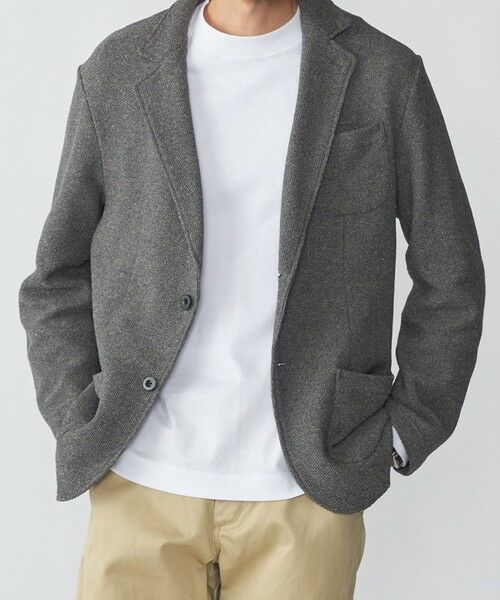 SHIPS / シップス テーラードジャケット | SHIPS: TEXBRID(R) カノコ ジャケット(ダークグレー)