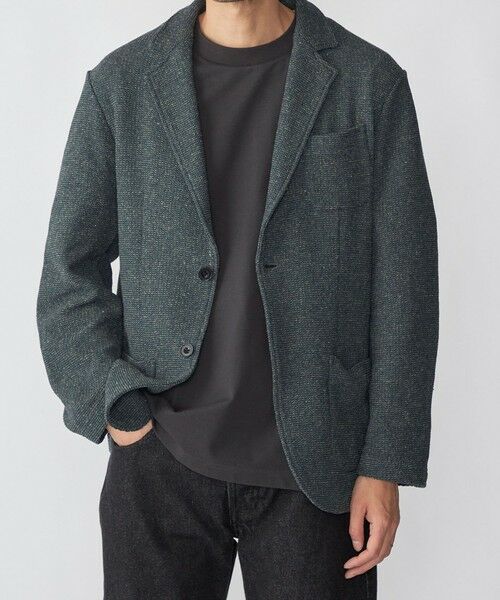 SHIPS / シップス テーラードジャケット | SHIPS: TEXBRID(R) カノコ ジャケット(グリーン)